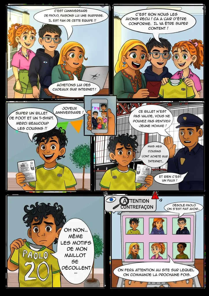Planche du hors-série football