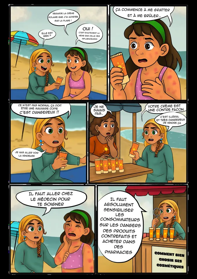 Planche du hors-série football, au marché